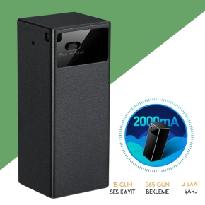 M�knat�sl� Mini Ses Kay�t Cihaz� (15 G�n Kay�t)